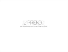 Tablet Screenshot of laprendo.com